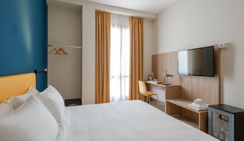 Habitación con 1 cama doble o 2 individuales