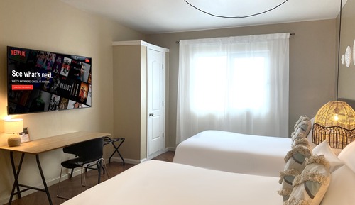 Habitación cuádruple Deluxe, 2 camas de matrimonio, no fumadores