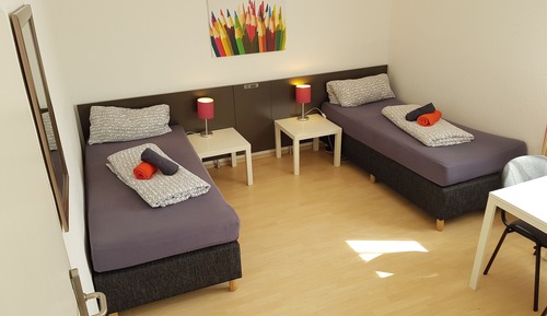 Apartamento, 3 camas individuales, baño compartido