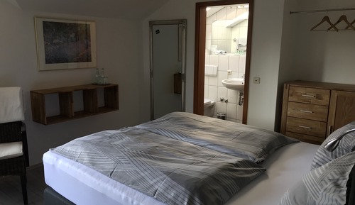 Habitación doble, baño privado