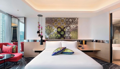Suite, 1 cama de matrimonio grande, no fumadores, en una planta alta (View)