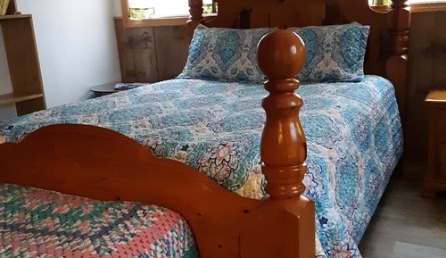 Habitación económica, 1 cama de matrimonio, vistas al jardín, planta baja