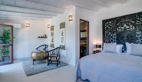 Habitación de lujo doble, 1 cama de matrimonio grande (Sentosa)