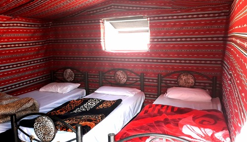 Tienda básica, 3 camas individuales
