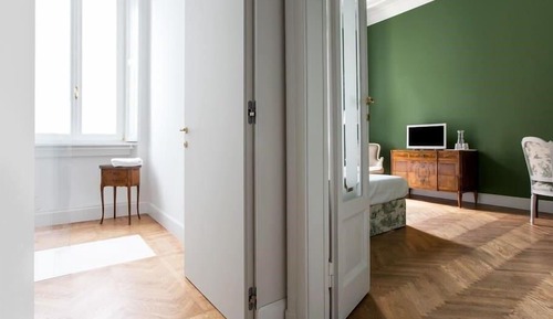 Habitación Deluxe doble, baño privado, vistas al jardín (Balcone)