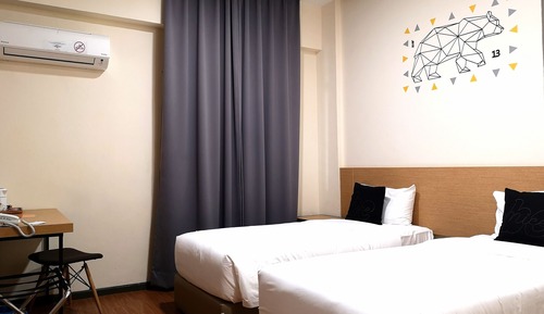 Habitación Deluxe con 2 camas individuales