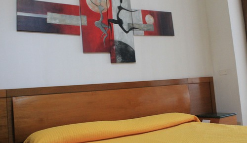 Habitación estándar con 1 cama doble o 2 individuales, baño privado