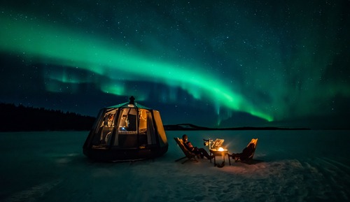 Lake Inari Aurora Hut