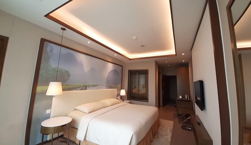 Habitación Grand, 1 cama de matrimonio grande, vistas a la piscina (Comfort)