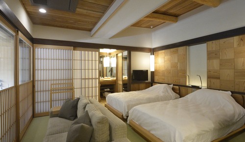 Habitación Deluxe con 2 camas individuales, no fumadores (Checkin 3-6pm,Japanese Breakfast,53m2)