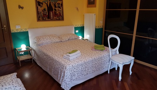 Habitación familiar, vistas al jardín