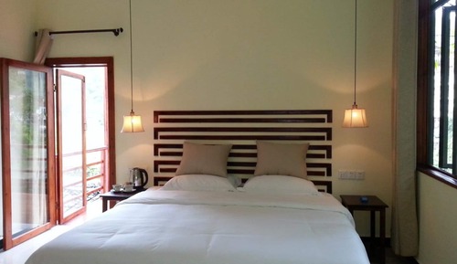 Suite familiar, vistas al jardín