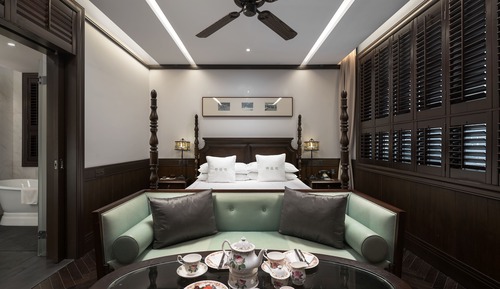 Suite Deluxe, 1 cama de matrimonio grande, baño privado, en la zona del jardín