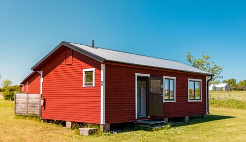 Cabaña, 2 habitaciones, baño privado (1-4an)