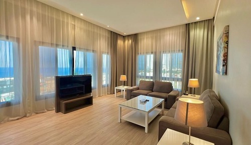 Suite Royal, 2 habitaciones, cocina, vistas al mar