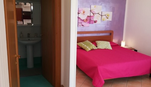 Habitación triple, vistas al mar