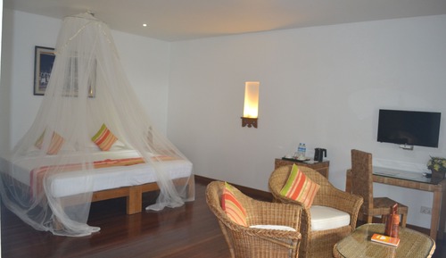Habitación Deluxe doble, vistas al jardín, planta baja