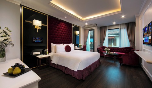 Suite junior, 1 cama de matrimonio grande, vistas a la ciudad