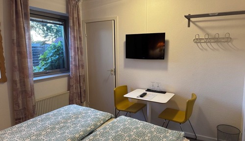 Habitación estándar doble, baño privado