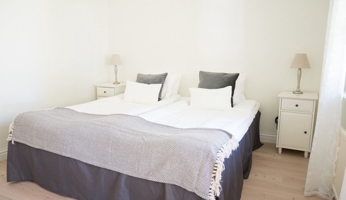 Habitación doble, vistas al mar, en la zona del jardín