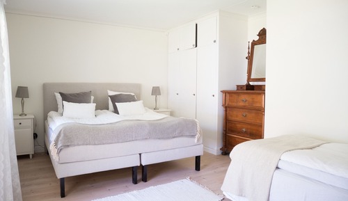 Habitación doble, vistas al mar, en la zona del jardín
