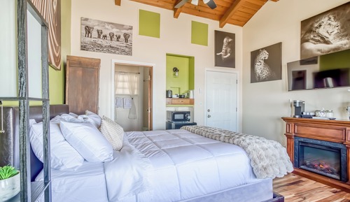 Habitación individual clásica, 1 cama de matrimonio, patio, frente al mar