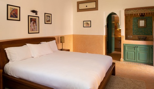 Habitación estándar doble, 1 cama de matrimonio grande, vistas al jardín