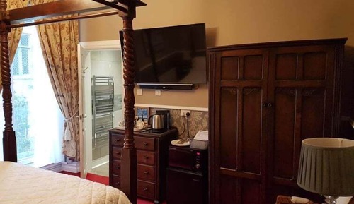Habitación de lujo, 1 cama de matrimonio grande, vistas al jardín