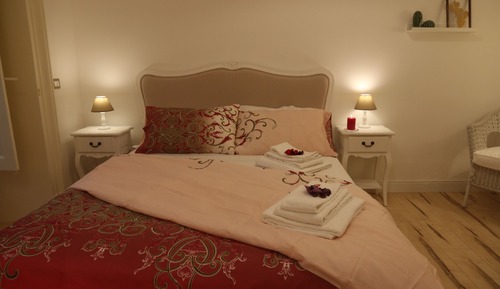 Habitación doble superior, en la zona del jardín