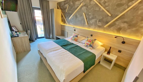 Habitación con 1 cama doble o 2 individuales