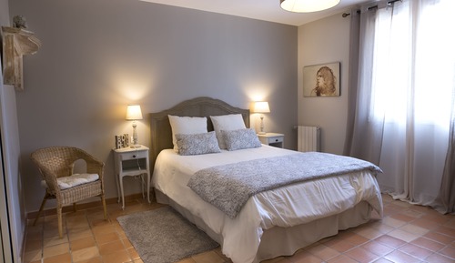 Habitación doble, vistas a la piscina (La Garrigue)