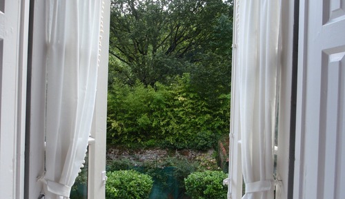 Habitación clásica doble, vistas al jardín