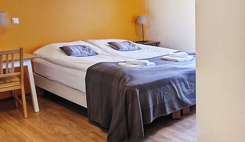 Habitación doble, baño privado