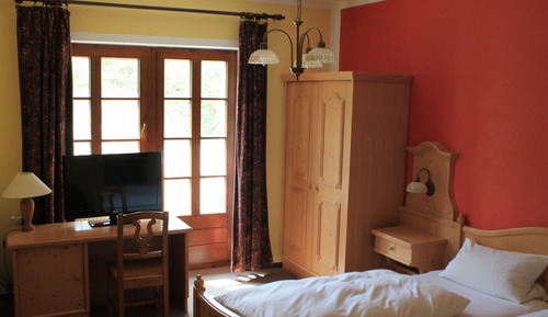 Habitación doble, baño privado