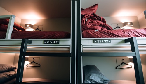 Dormitorio compartido, solo para hombres (4people, 401)