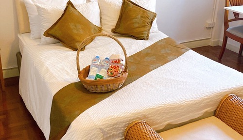 Habitación Premier doble, 1 cama de matrimonio, frigorífico y microondas