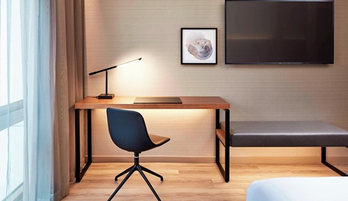 Habitación Deluxe, 2 camas de matrimonio (Mobility/Hearing Access, Roll-In Shwr)