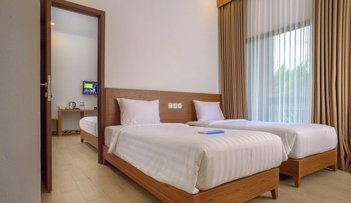 Habitación Deluxe, 2 camas individuales, balcón