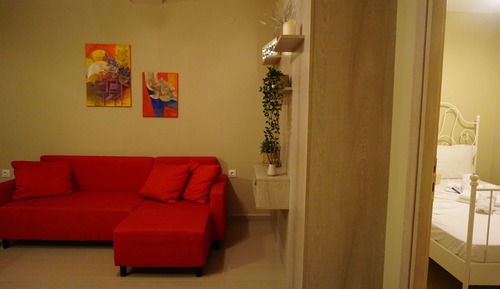 Apartamento Deluxe, balcón