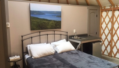 Tienda Deluxe, 1 cama de matrimonio (Yurt1)