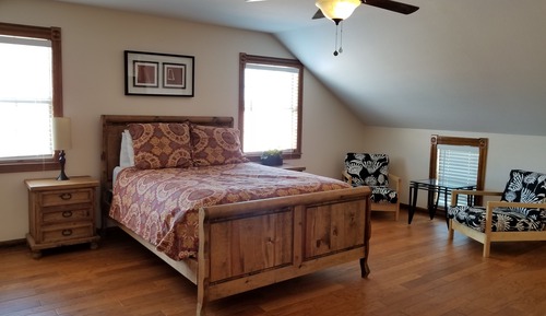 Suite estudio, 1 cama de matrimonio, cocina básica