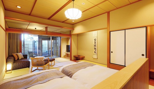 Habitación de estilo japonés, no fumadores, baño privado (Meals in the Restaurant)