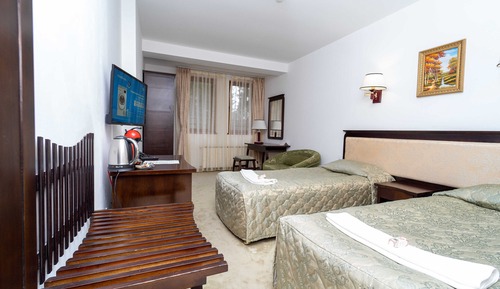 Habitación con 1 cama doble o 2 individuales
