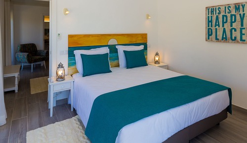 Habitación familiar, vistas al mar