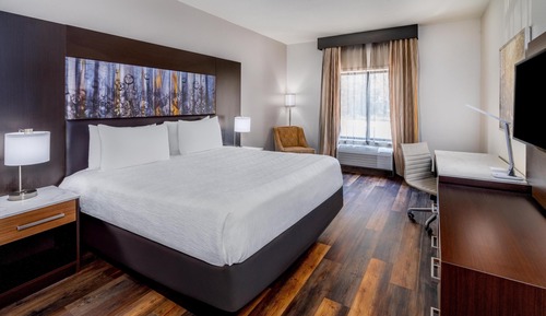 Habitación estándar, 1 cama de matrimonio grande, no fumadores, frigorífico y microondas