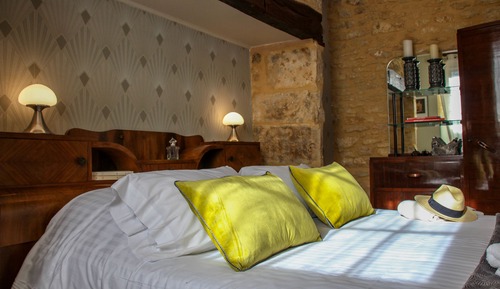Habitación doble superior, 1 cama de matrimonio (Les Milandes)