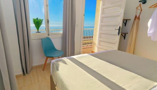 Habitación doble superior, vistas a la playa