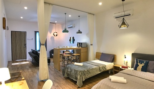 Estudio, 2 habitaciones
