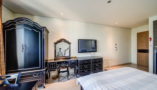 Habitación estándar doble, 1 cama de matrimonio, cocina básica, en edificio anexo