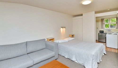Estudio estándar, 1 cama de matrimonio, no fumadores, vistas al jardín